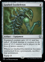 Grafted Exoskeleton [Phyrexia: All Will Be One Commander] | Magic Magpie