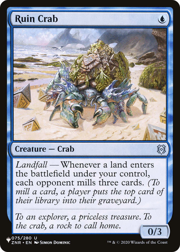 Ruin Crab [The List Reprints] | Magic Magpie