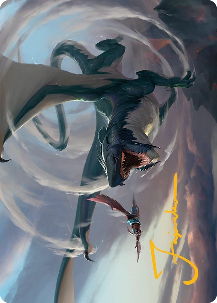 Whirlwing Stormbrood Art Card (27/54) [Tarkir: Dragonstorm Art Series] | Magic Magpie