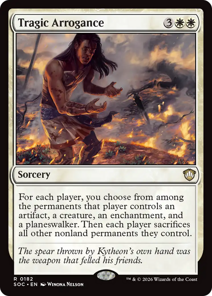 Tragic Arrogance [Secrets of Strixhaven Commander] | Magic Magpie