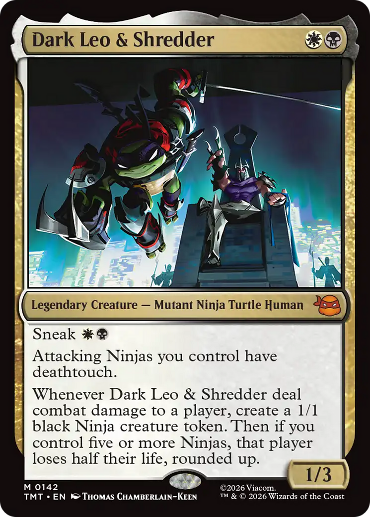 Dark Leo & Shredder [Teenage Mutant Ninja Turtles] | Magic Magpie