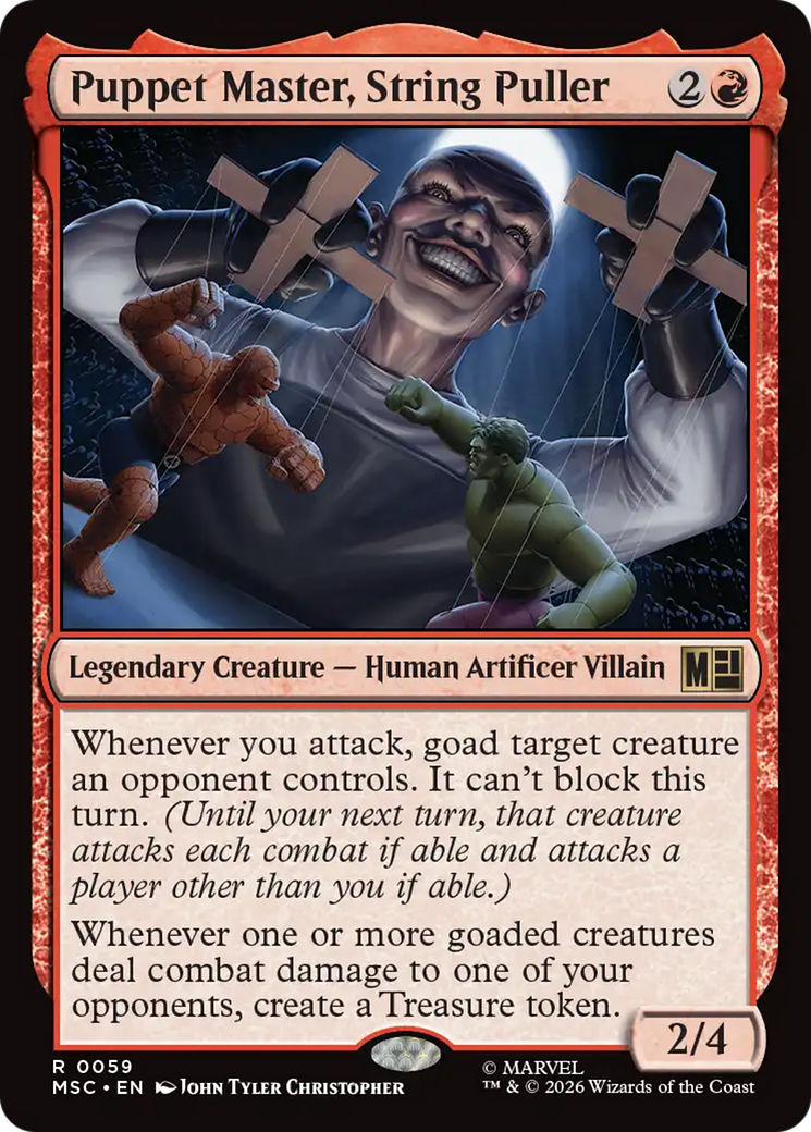 Puppet Master, String Puller [Marvel Super Heroes Commander] | Magic Magpie