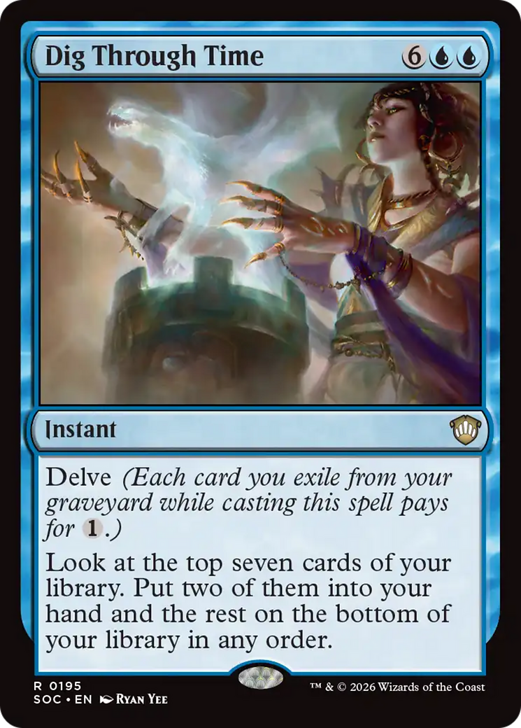 Dig Through Time [Secrets of Strixhaven Commander] | Magic Magpie