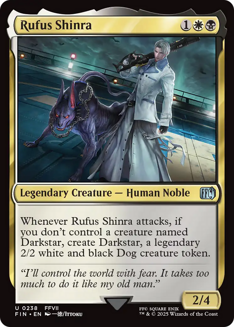 Rufus Shinra [FINAL FANTASY] | Magic Magpie