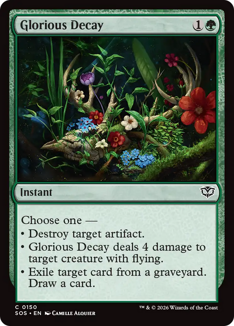 Glorious Decay [Secrets of Strixhaven] | Magic Magpie