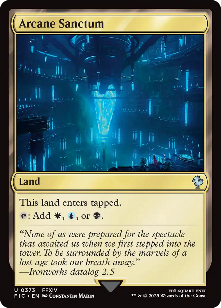 Arcane Sanctum [FINAL FANTASY Commander] | Magic Magpie
