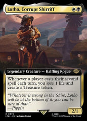 Lotho, Corrupt Shirriff (Extended Art) [The Lord of the Rings: Tales of Middle-Earth] | Magic Magpie