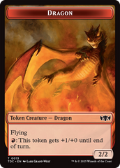 Dragon Egg // Dragon (0013) Double-Sided Token [Tarkir: Dragonstorm Commander Tokens] | Magic Magpie