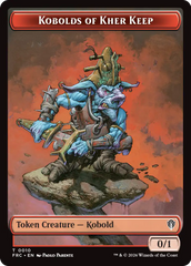 Kobolds of Kher Keep // Map Double-Sided Token [Reality Fracture Commander Tokens] | Magic Magpie