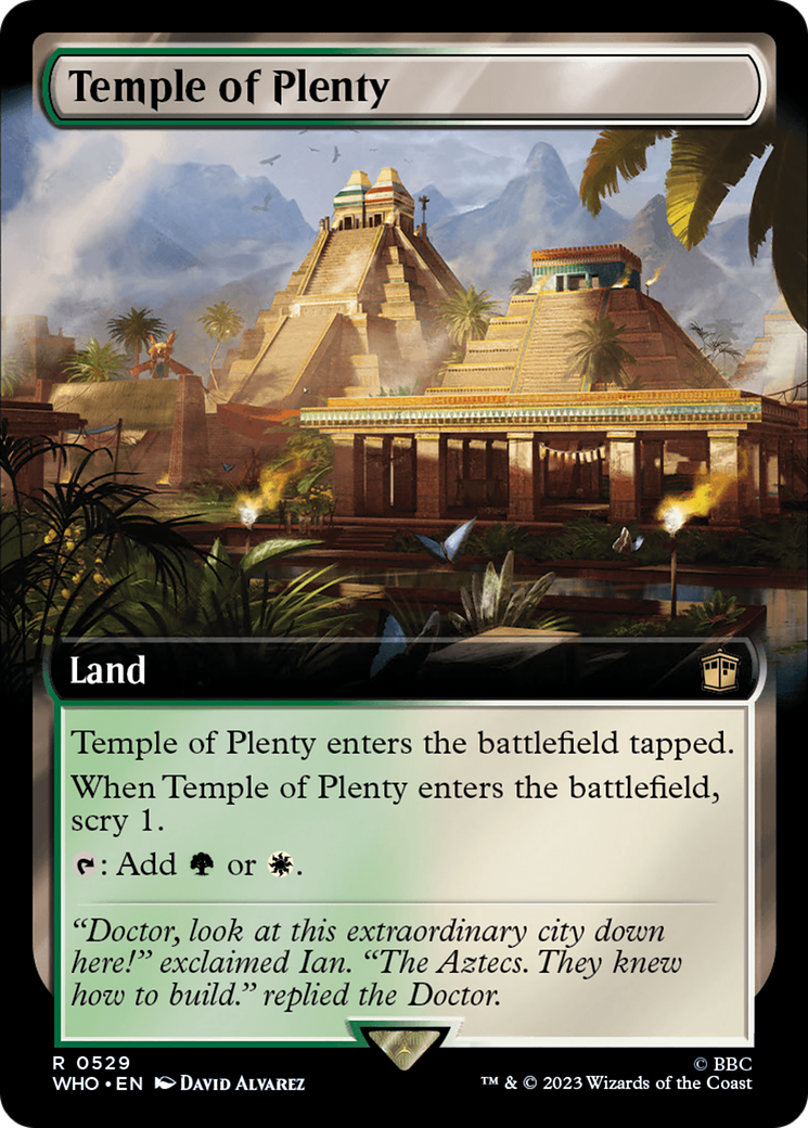 Temple of Plenty (Extended Art) [Doctor Who] | Magic Magpie