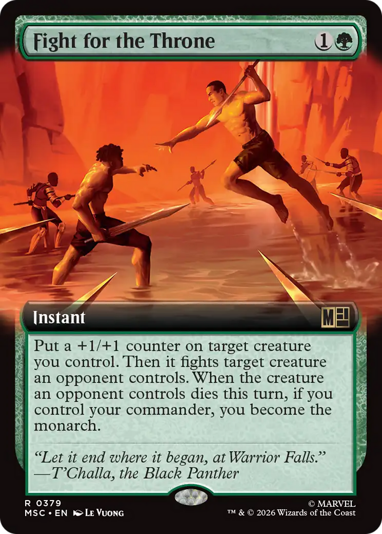 Fight for the Throne (Extended Art) [Marvel Super Heroes Commander] | Magic Magpie