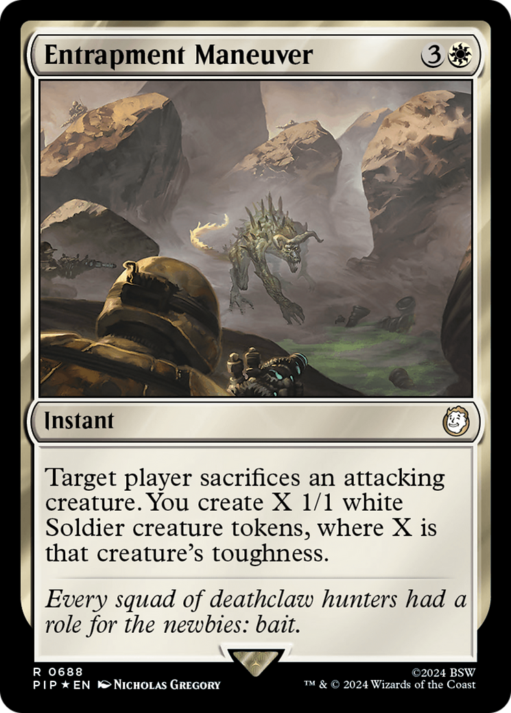Entrapment Maneuver (Surge Foil) [Fallout] | Magic Magpie