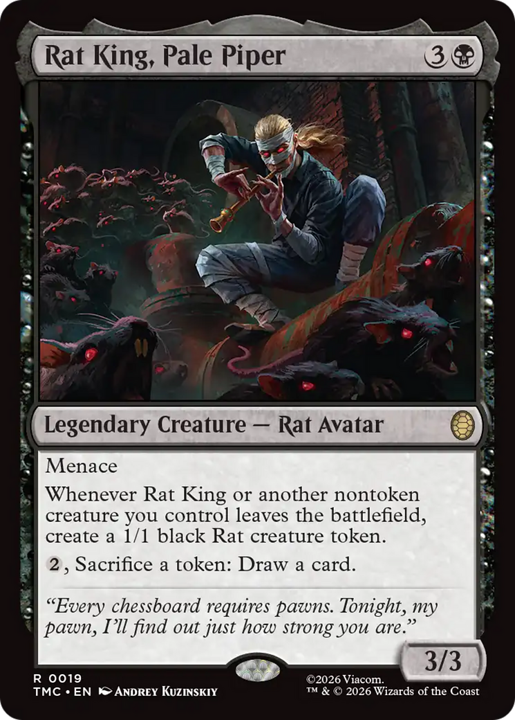 Rat King, Pale Piper [Teenage Mutant Ninja Turtles Commander] | Magic Magpie
