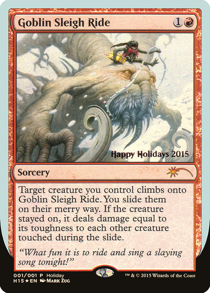 Goblin Sleigh Ride [Happy Holidays] | Magic Magpie