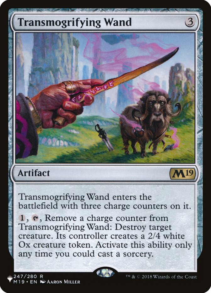 Transmogrifying Wand [The List] | Magic Magpie