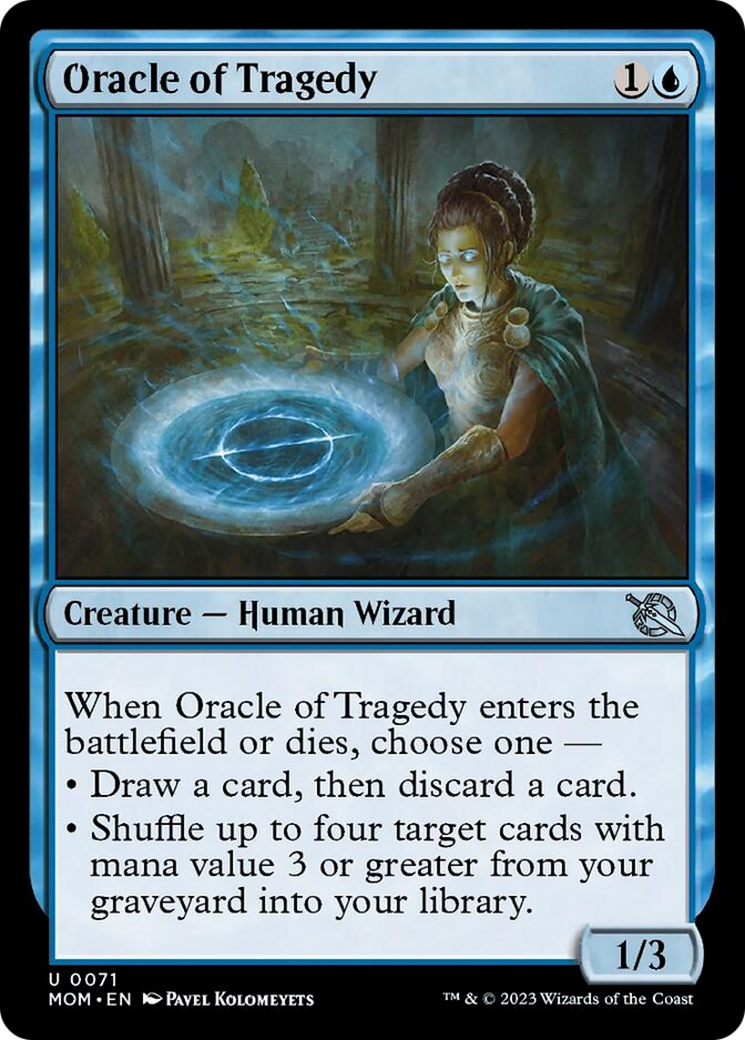 Oracle of Tragedy [March of the Machine] | Magic Magpie