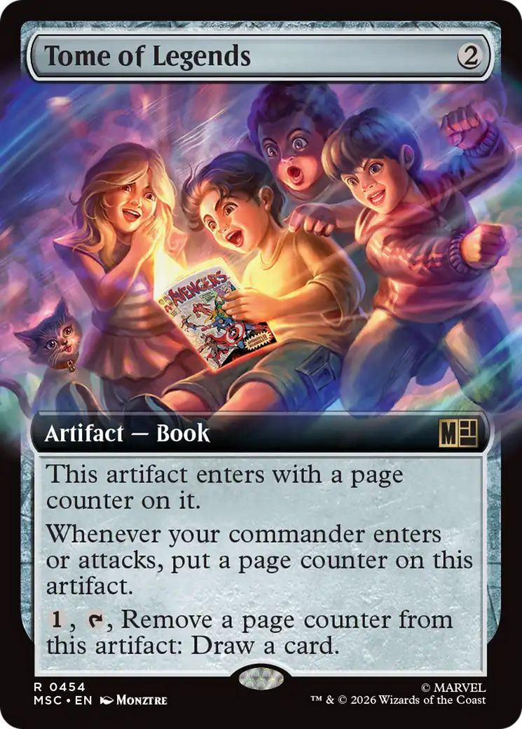 Tome of Legends (Extended Art) [Marvel Super Heroes Commander] | Magic Magpie