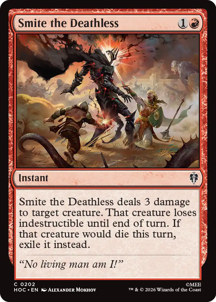 Smite the Deathless [The Hobbit: Eternal-Legal] | Magic Magpie
