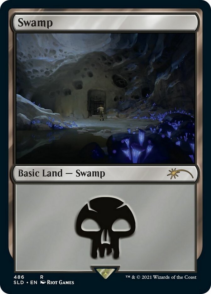 Swamp (486) [Secret Lair Drop Series] | Magic Magpie