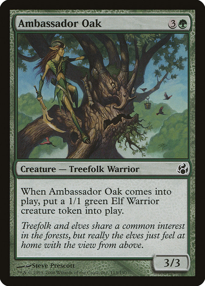 Ambassador Oak (Oversized) [Oversize Cards] | Magic Magpie