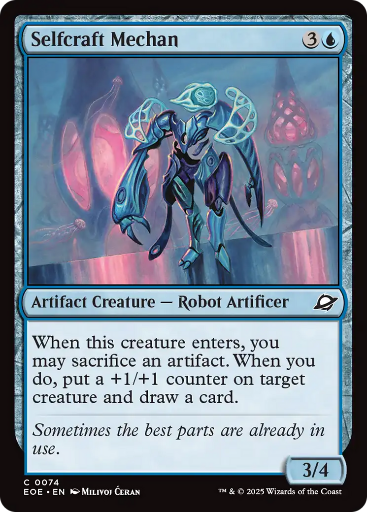 Selfcraft Mechan [Edge of Eternities] | Magic Magpie