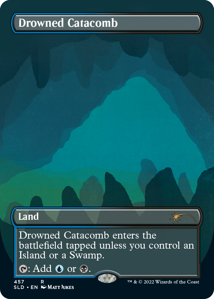 Drowned Catacomb (Borderless) [Secret Lair Drop Series] | Magic Magpie