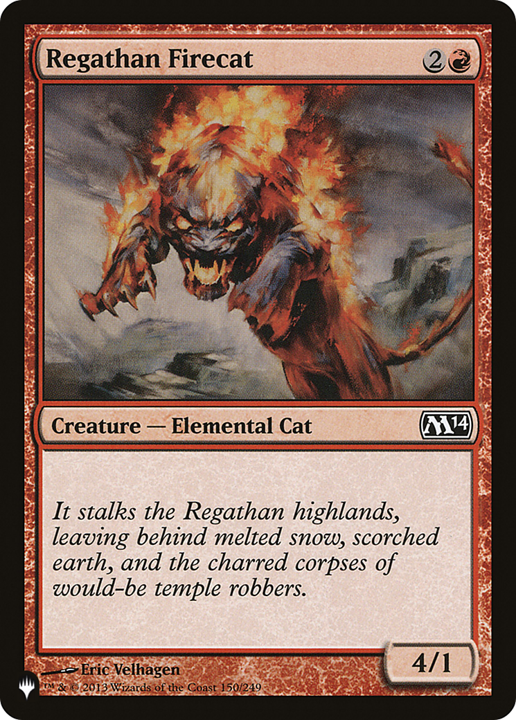 Regathan Firecat [The List] | Magic Magpie