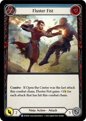 Fluster Fist (Blue) [U-WTR088] (Welcome to Rathe Unlimited)  Unlimited Rainbow Foil | Magic Magpie