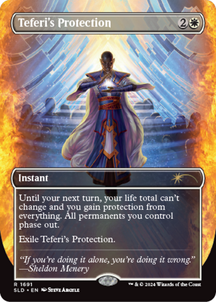 Teferi's Protection (1691) [Secret Lair: Sheldon's Spellbook] | Magic Magpie