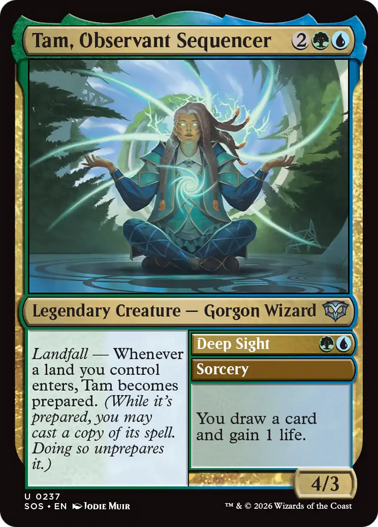 Tam, Observant Sequencer [Secrets of Strixhaven] | Magic Magpie