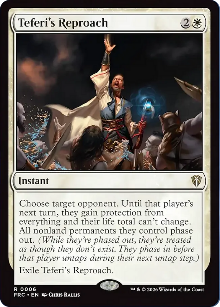 Teferi's Reproach [Reality Fracture Commander] | Magic Magpie