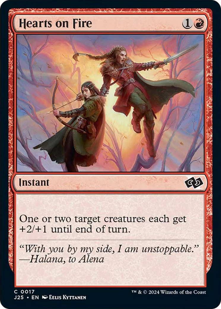Hearts on Fire [Foundations Jumpstart] | Magic Magpie
