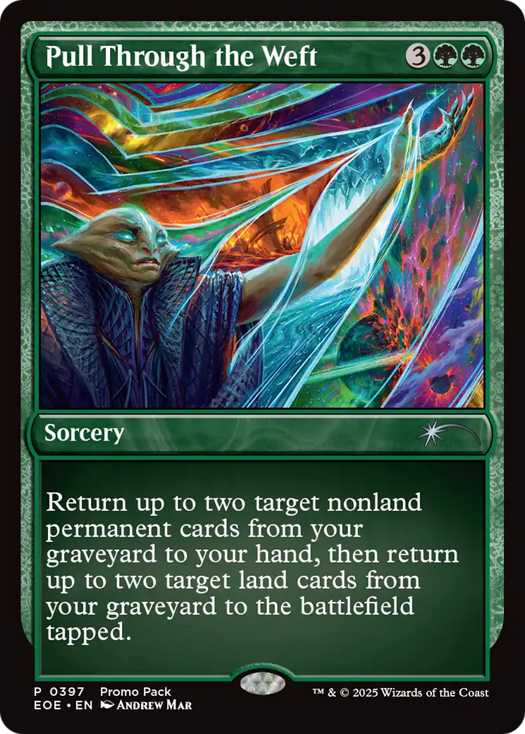 Pull Through the Weft [Edge of Eternities Promo Pack] | Magic Magpie