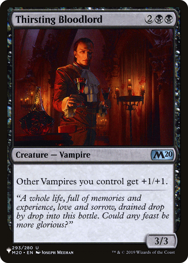 Thirsting Bloodlord [The List Reprints] | Magic Magpie