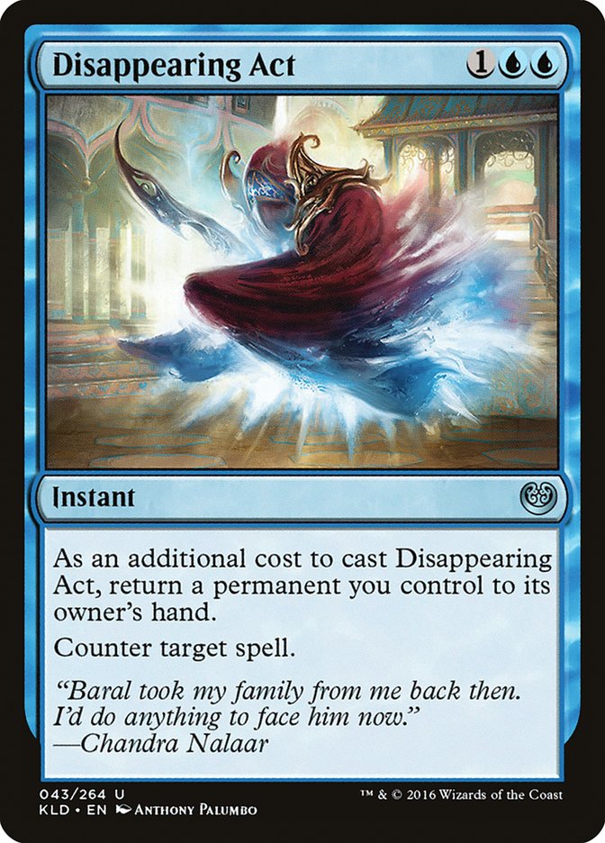 Disappearing Act [Kaladesh] | Magic Magpie