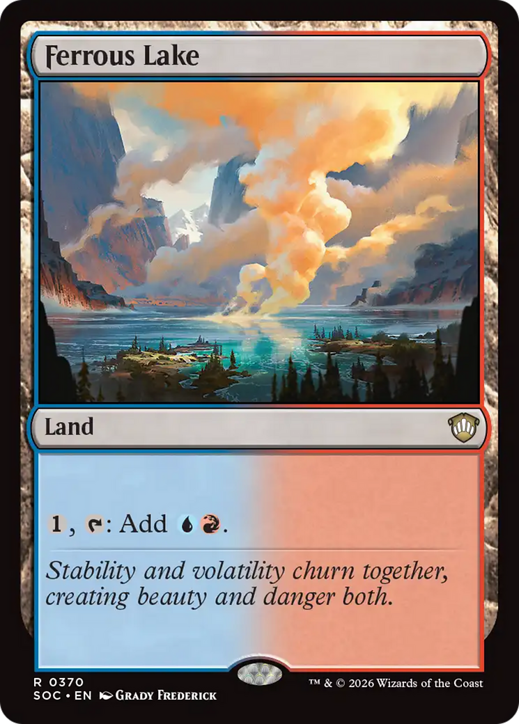 Ferrous Lake [Secrets of Strixhaven Commander] | Magic Magpie