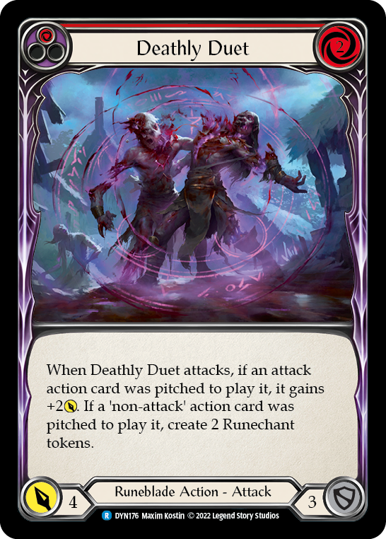 Deathly Duet (Red) [DYN176] (Dynasty) | Magic Magpie