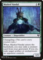 Masked Vandal [The List] | Magic Magpie