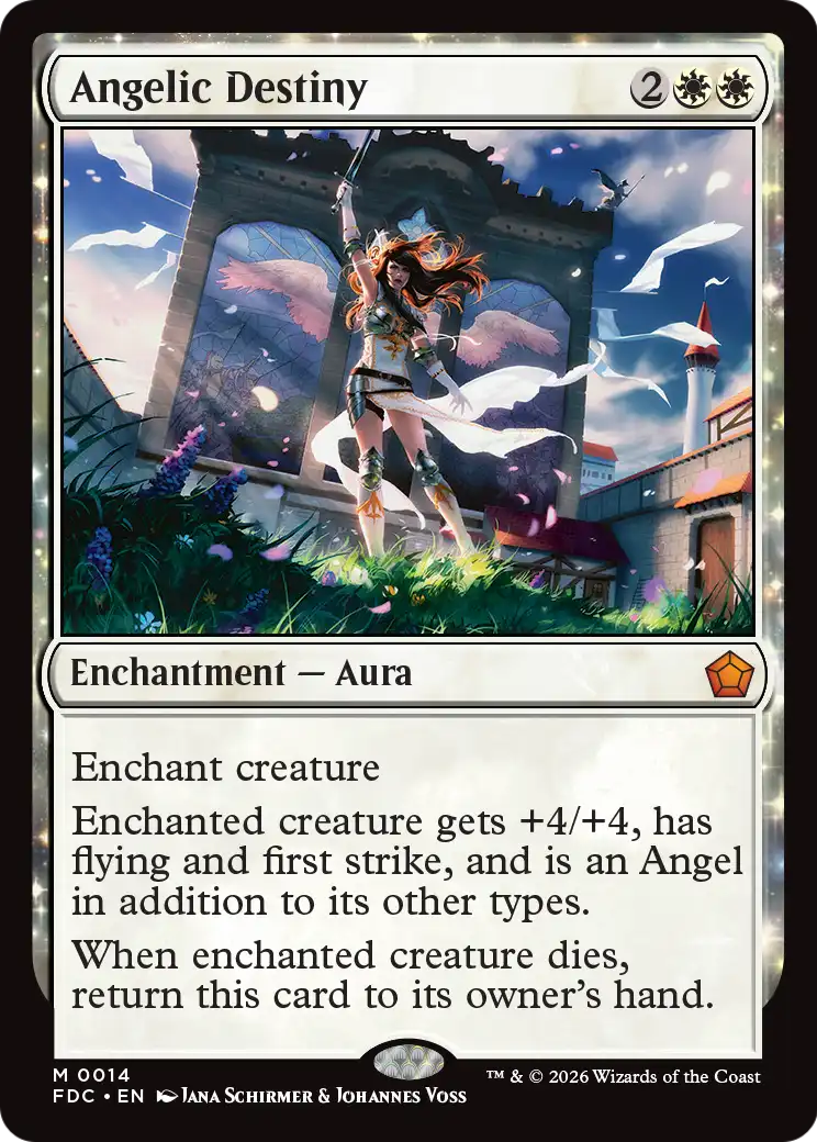 Angelic Destiny [Foundations Commander] | Magic Magpie