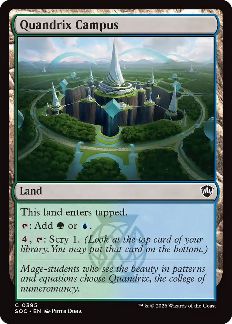 Quandrix Campus [Secrets of Strixhaven Commander] | Magic Magpie