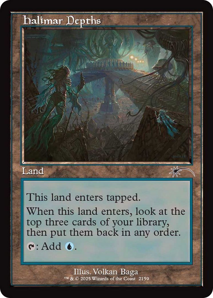 Halimar Depths (Retro Frame) [Secret Lair Drop Series] | Magic Magpie