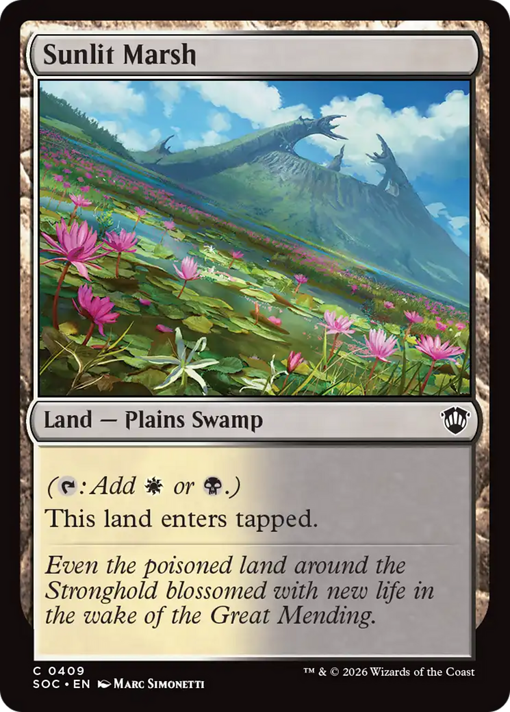 Sunlit Marsh [Secrets of Strixhaven Commander] | Magic Magpie