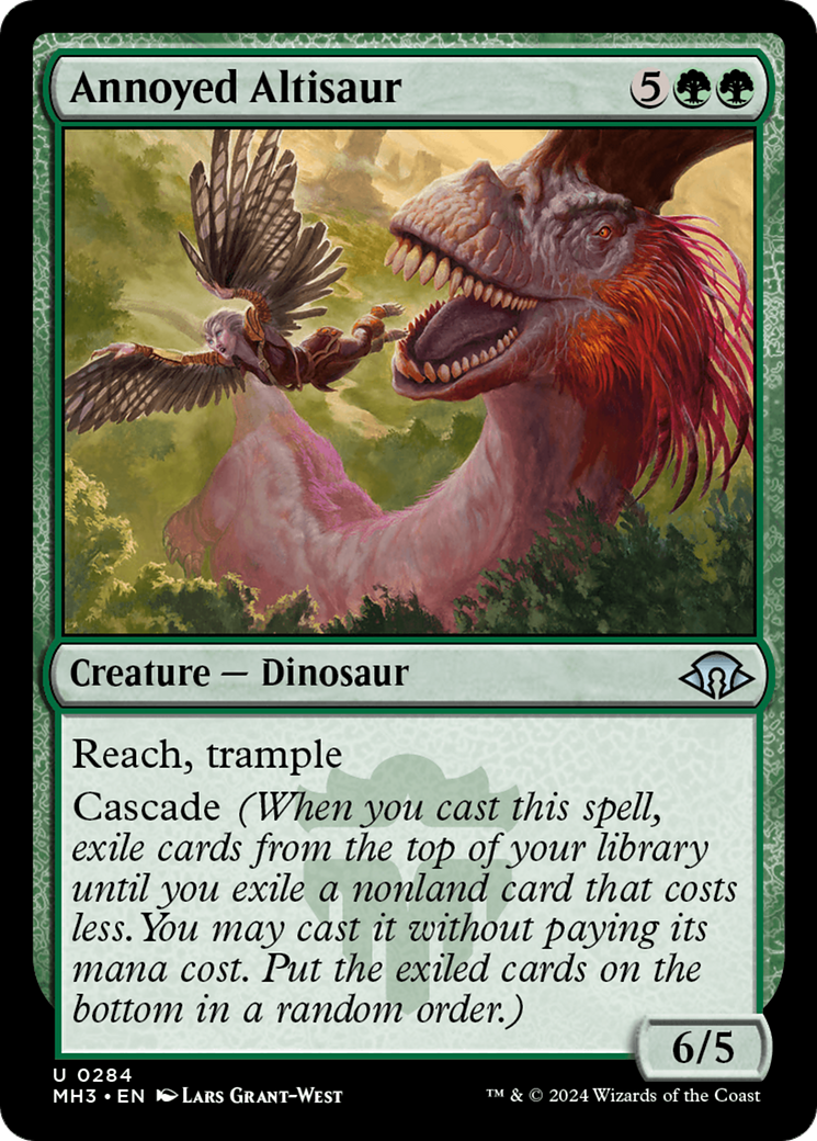 Annoyed Altisaur [Modern Horizons 3] | Magic Magpie