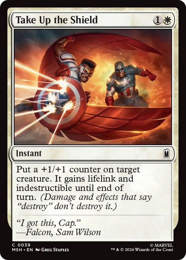 Take Up the Shield [Marvel Super Heroes] | Magic Magpie