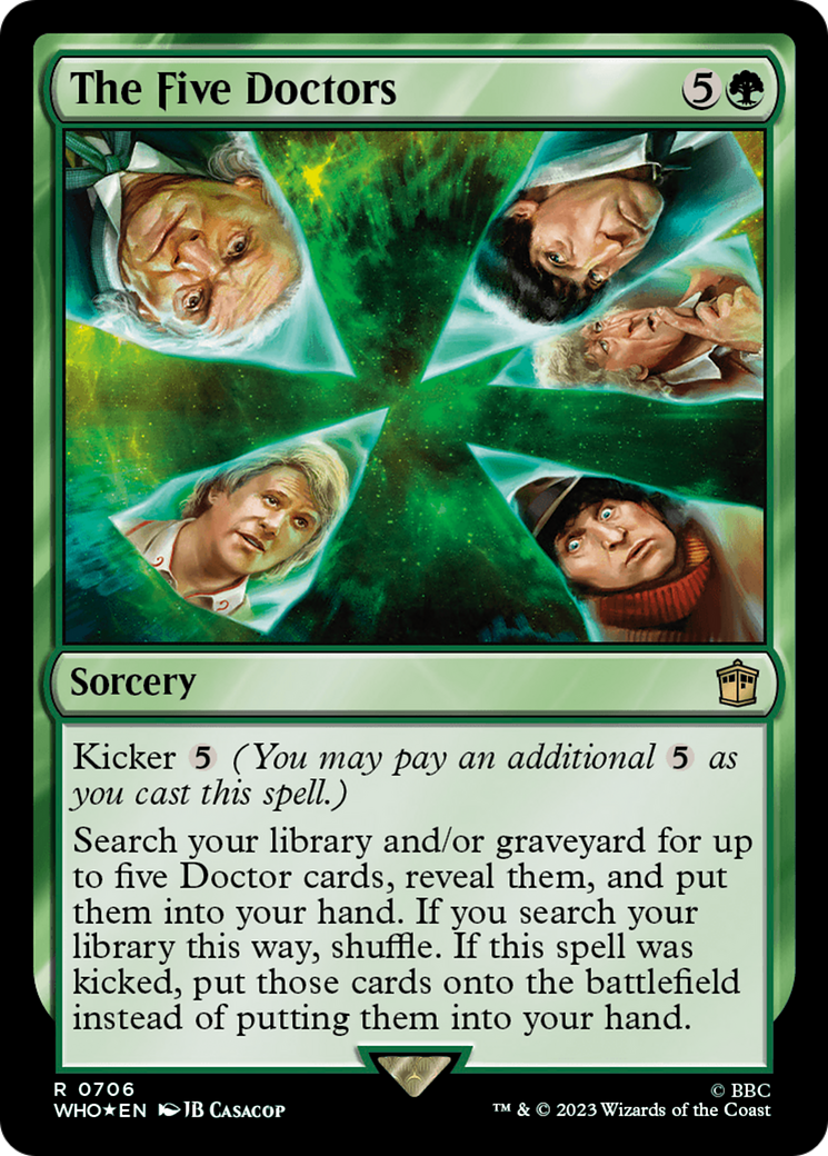 The Five Doctors (Surge Foil) [Doctor Who] | Magic Magpie
