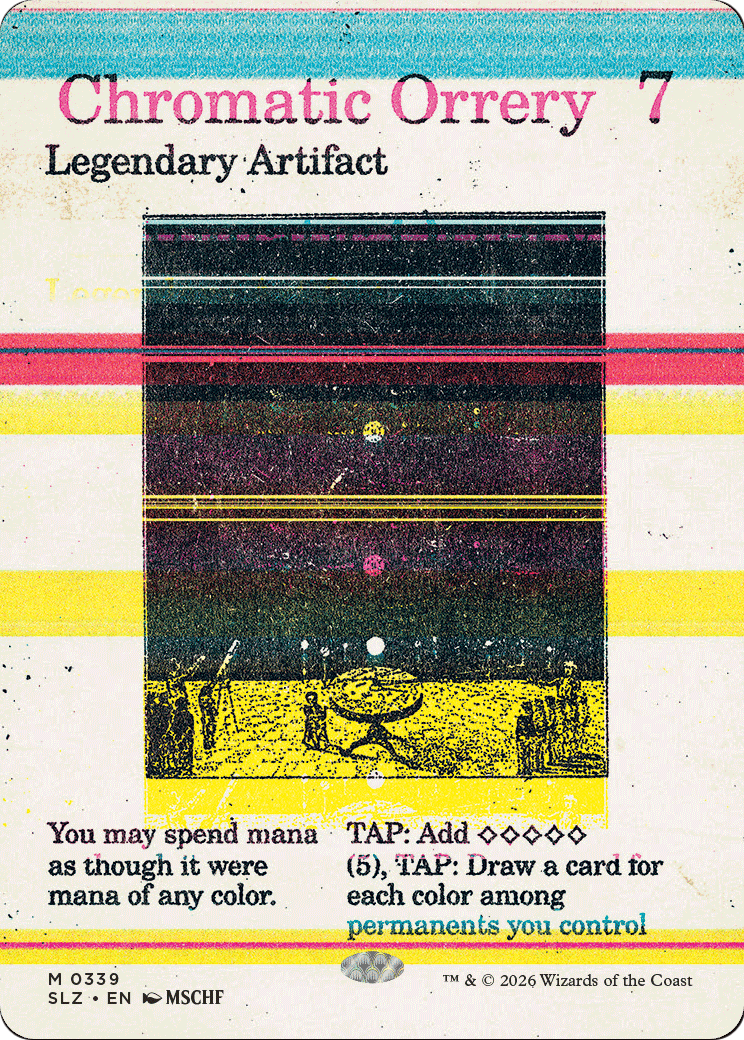 Chromatic Orrery (0339) [Secret Lair x MSCHF: The Zeta Set] | Magic Magpie