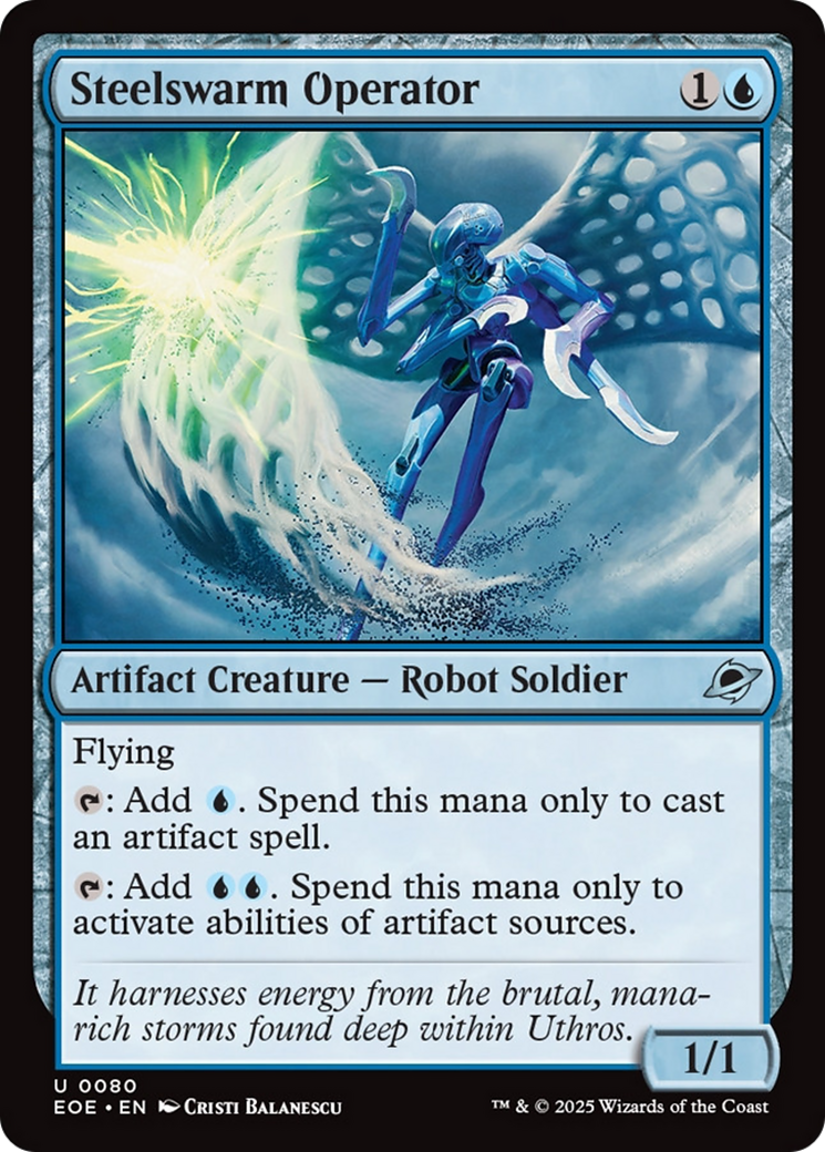 Steelswarm Operator [Edge of Eternities] | Magic Magpie