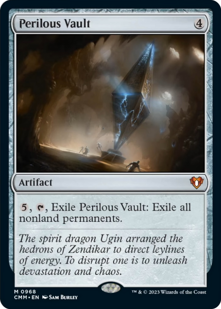 Perilous Vault [Commander Masters] | Magic Magpie