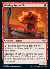 Blazing Rootwalla [Modern Horizons 2] | Magic Magpie