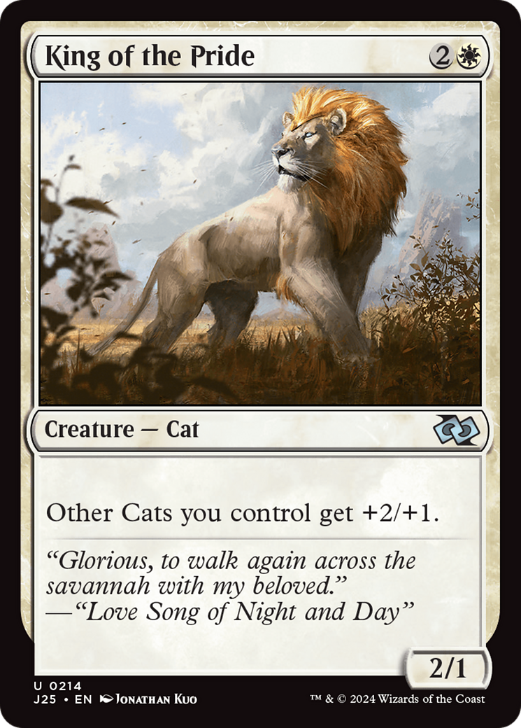 King of the Pride [Foundations Jumpstart] | Magic Magpie